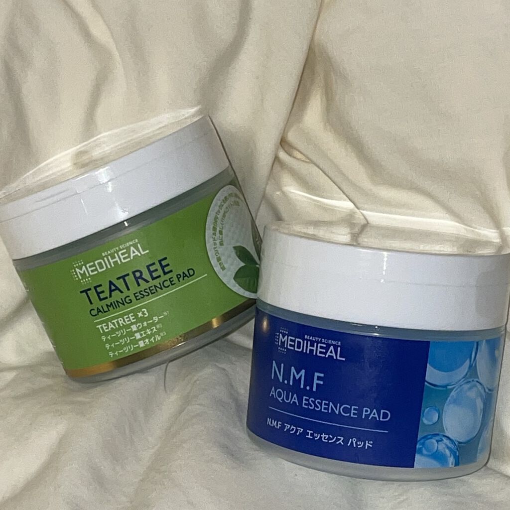 ティーツリーカーミングエッセンスパッド/MEDIHEAL/トナーパッドを使ったクチコミ（1枚目）