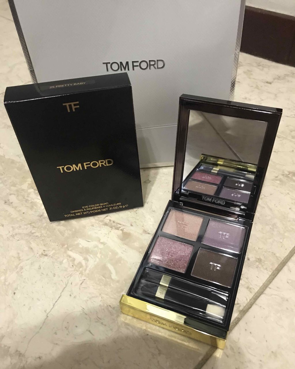 アイ カラー クォード/TOM FORD BEAUTY/アイシャドウパレットを使ったクチコミ(1枚目)