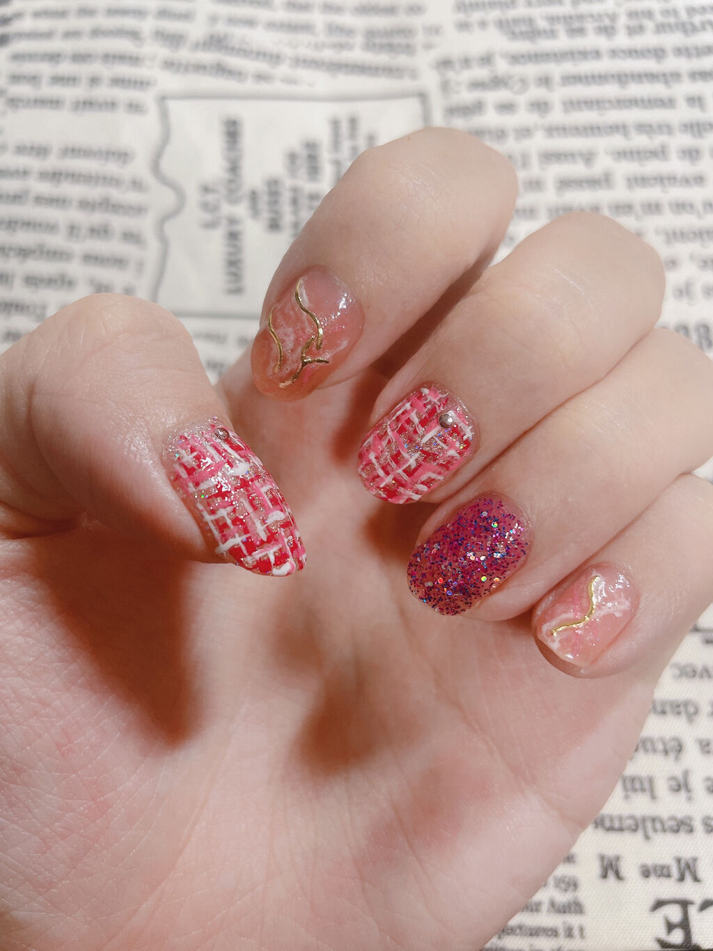 カラフルネイルズ/キャンメイク/マニキュアを使ったクチコミ（1枚目）