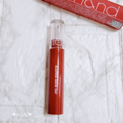 グラスティングウォーターティント/rom&nd/リップティントを使ったクチコミ(2枚目)