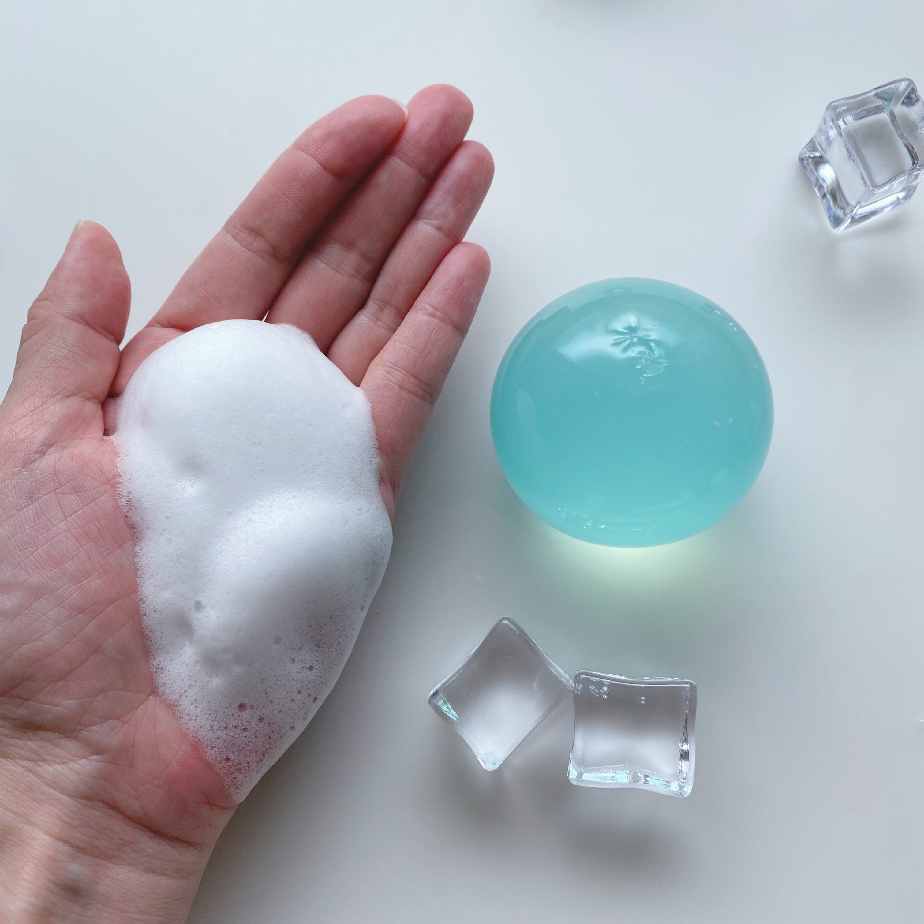 リムヴェール ドロップソープ（ライム）/リムサプライ/洗顔石鹸を使ったクチコミ（3枚目）