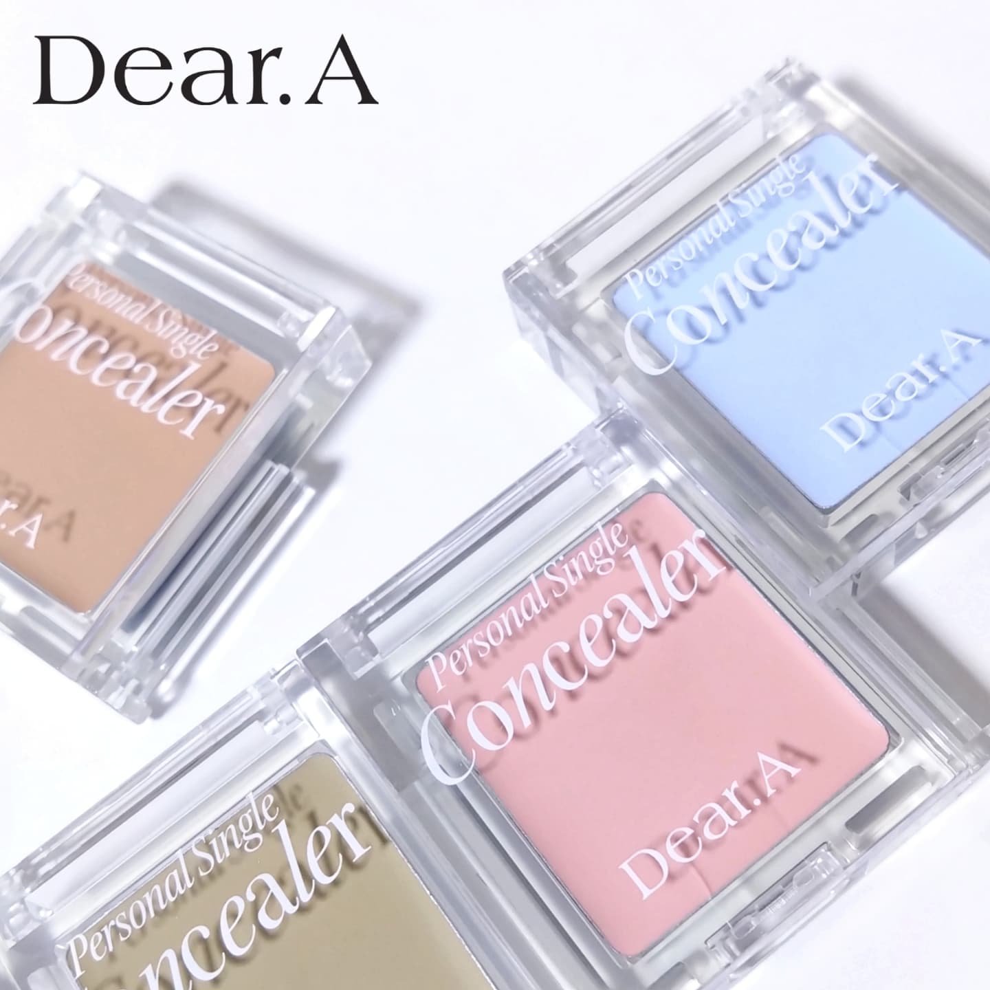 パーソナルシングルコンシーラー/Dear.A/パレットコンシーラーを使ったクチコミ（1枚目）