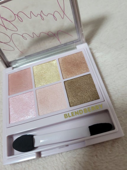 オーラクリエイション/BLEND BERRY/アイシャドウパレットを使ったクチコミ(1枚目)