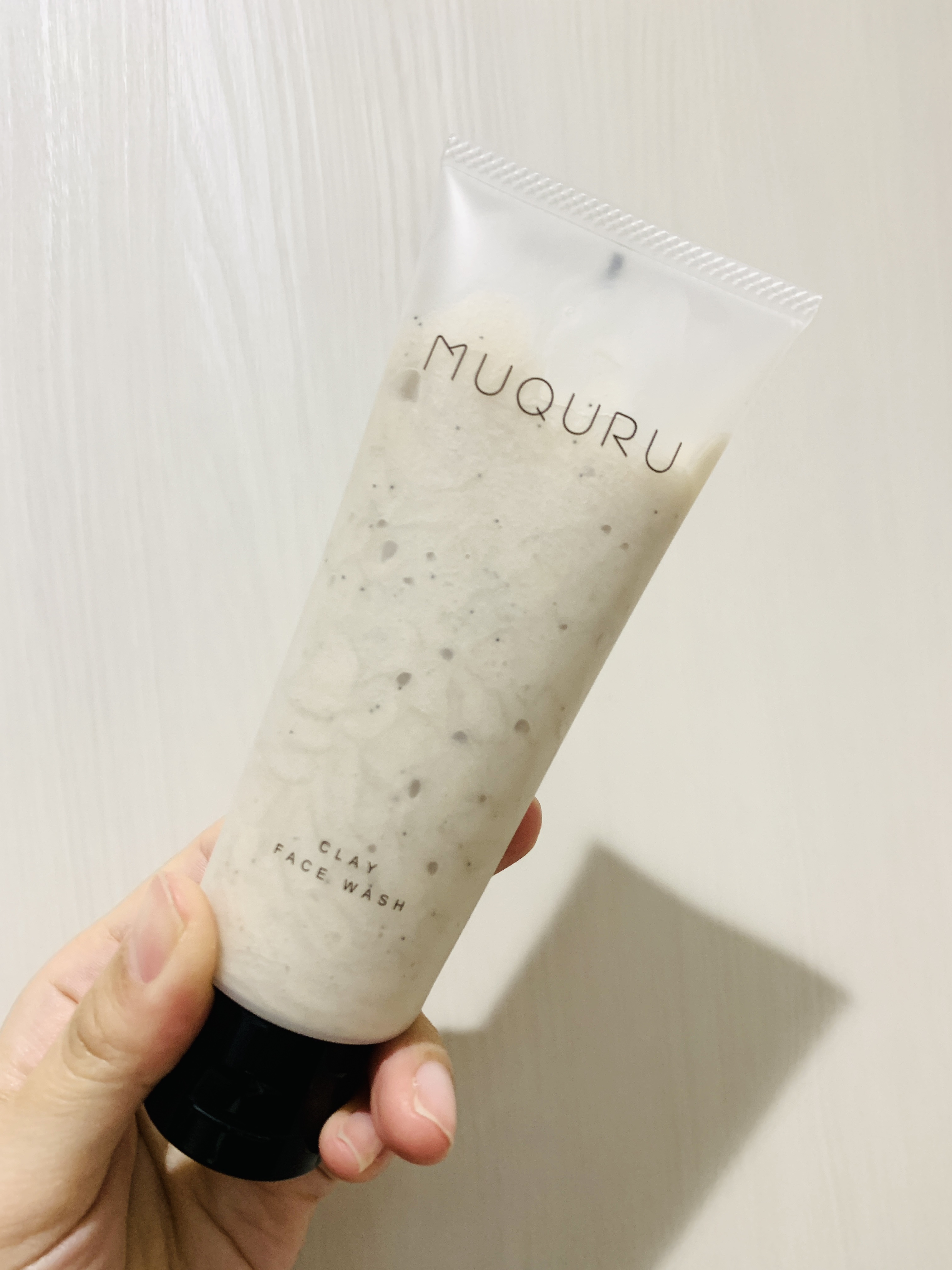 クレイフェイスウォッシュ/MUQURU/洗顔フォームを使ったクチコミ（1枚目）