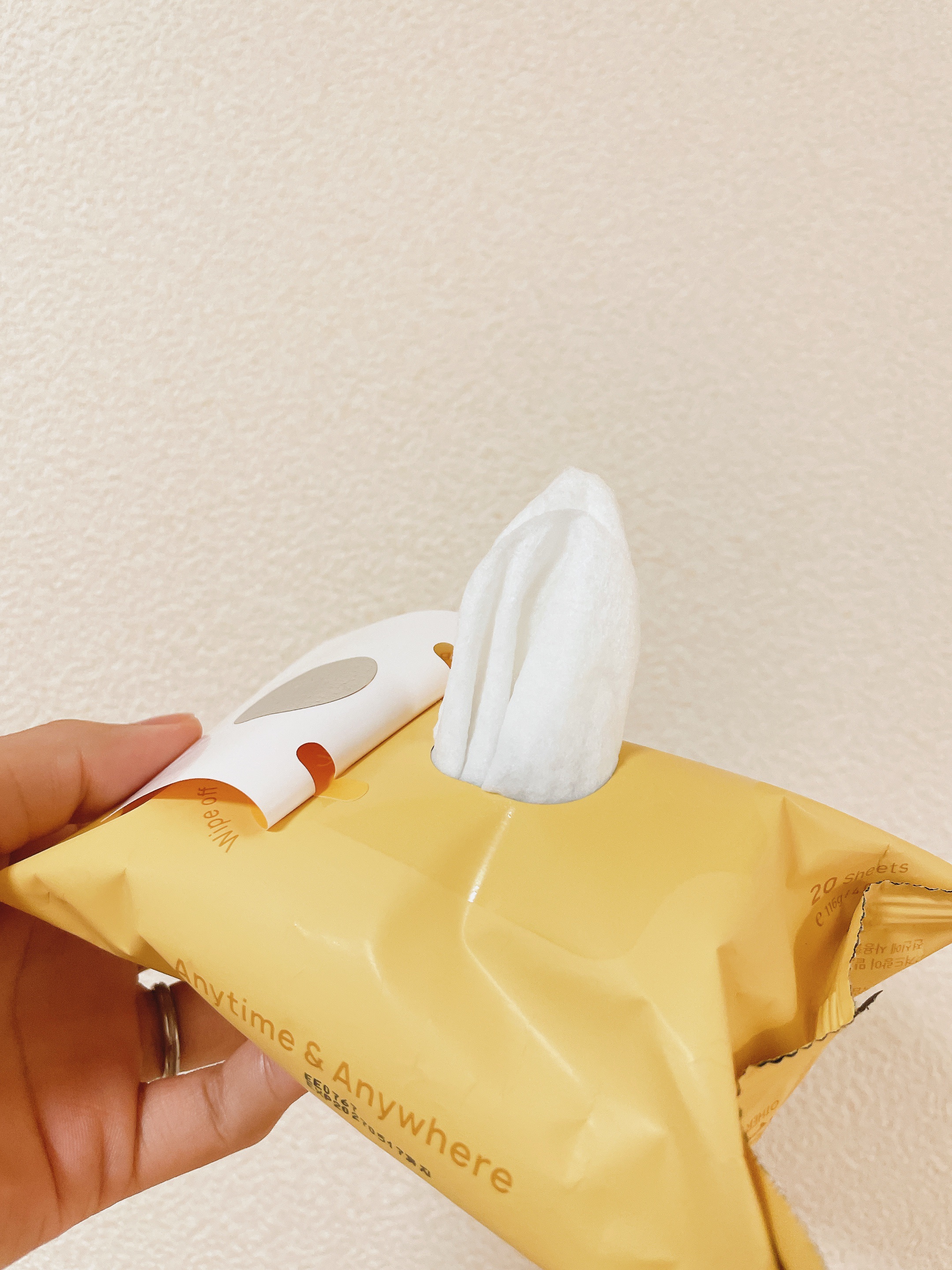 ジュライミー フレグランスパウダーシート ホワイトソープムスク/JUL7ME/ボディシートを使ったクチコミ（2枚目）