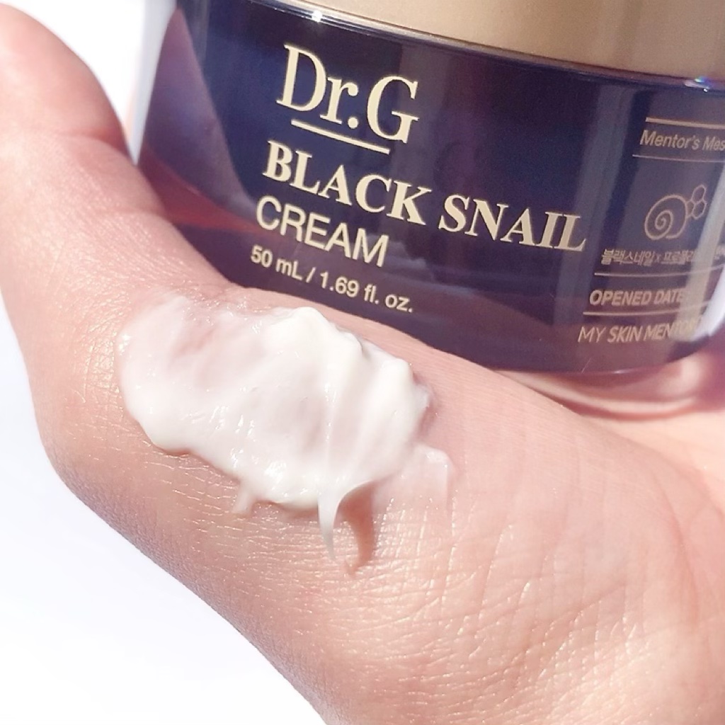 ブラックスネイル クリーム/Dr.G/フェイスクリームを使ったクチコミ（2枚目）