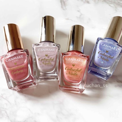 ファンデーションカラーズ/キャンメイク/マニキュアを使ったクチコミ(2枚目)