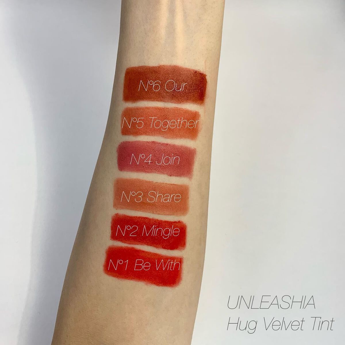 Luv Hug Velvet Tint/unleashia/口紅を使ったクチコミ(3枚目)