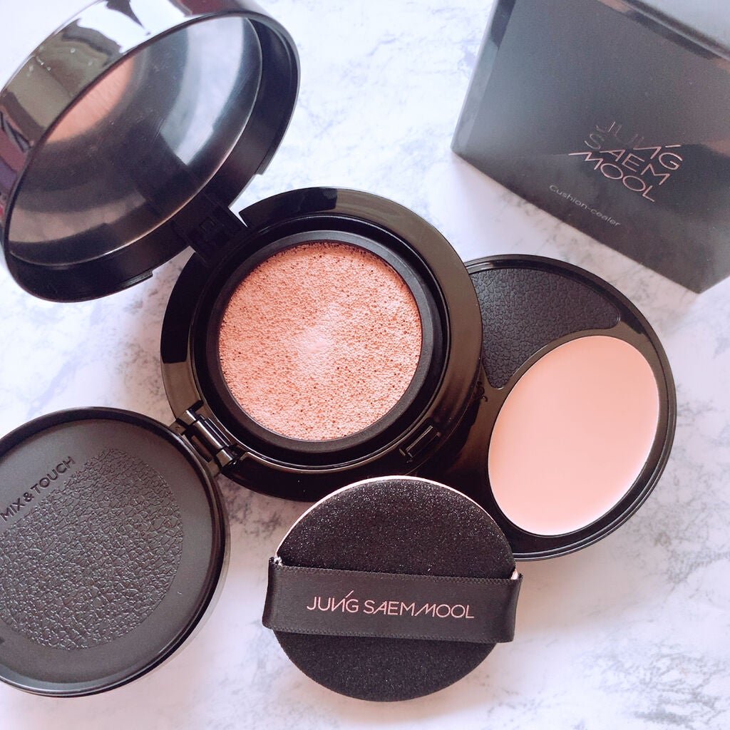 クッションシーラー/JUNG SAEM MOOL/クッションファンデーションを使ったクチコミ(2枚目)