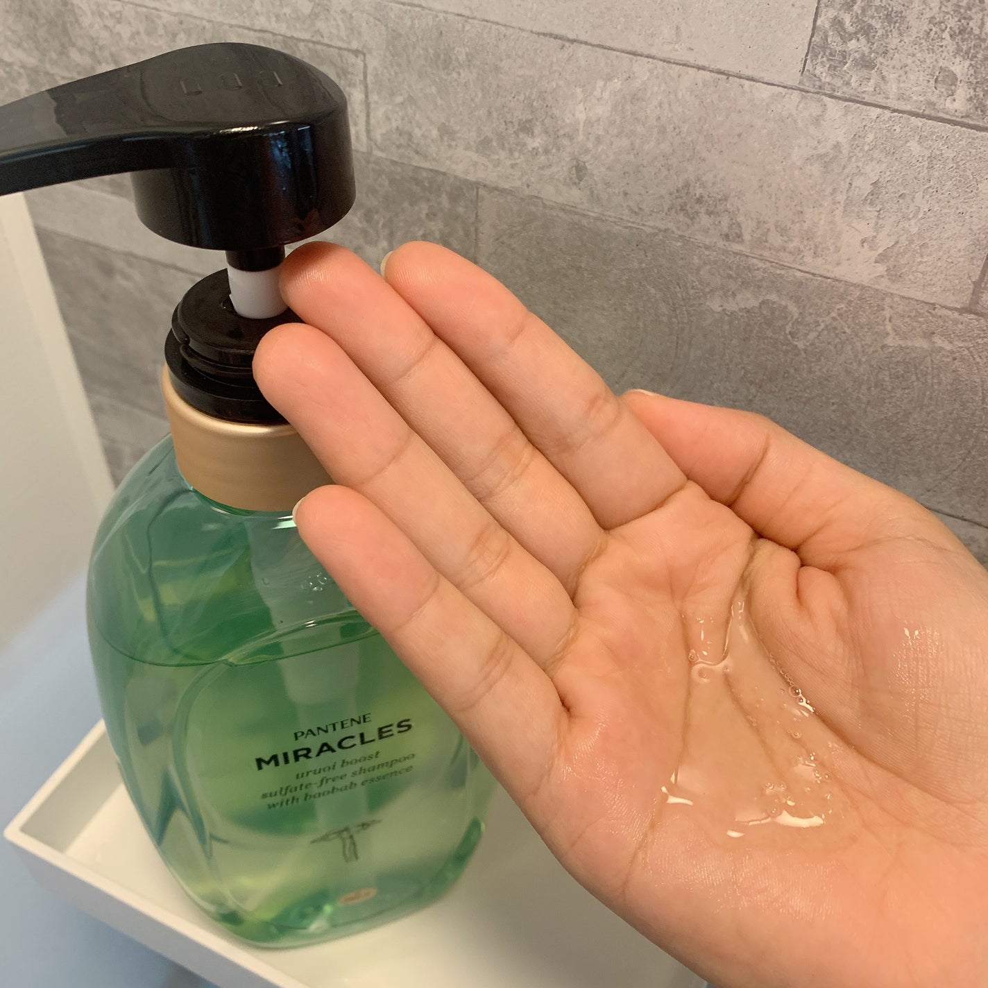 ミラクルズ うるおいブースト シャンプー/トリートメント/パンテーン/市販シャンプーを使ったクチコミ(2枚目)