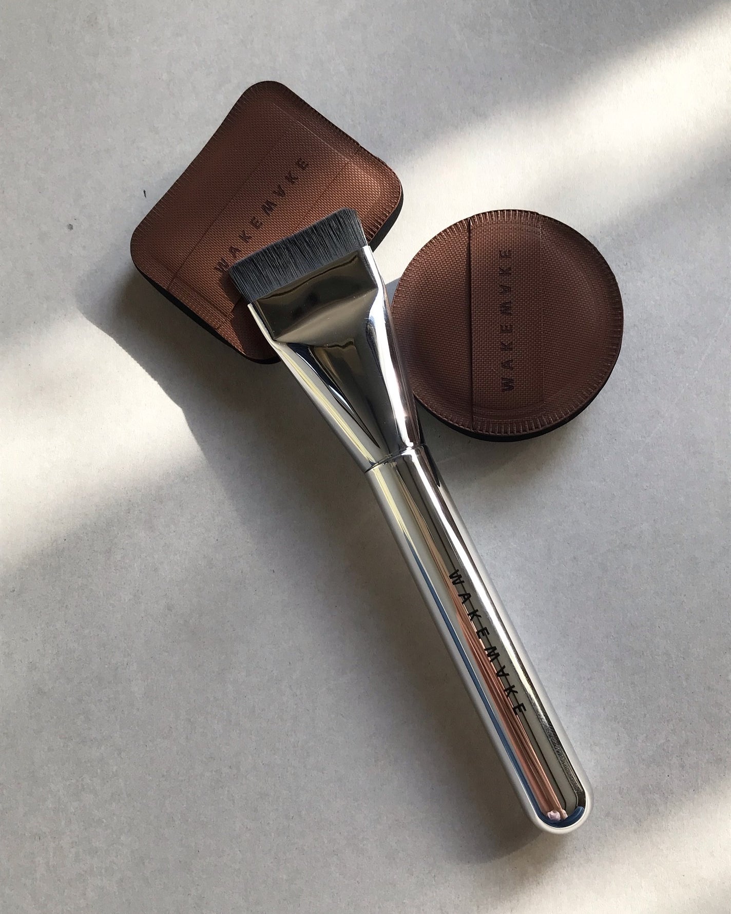 Spatula Wide Foundation Brush/wakemake/メイクブラシを使ったクチコミ(1枚目)