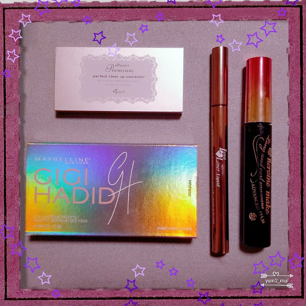 ジジ・ハディッド限定コレクション コントゥア パレット/MAYBELLINE NEW YORK/メイクアップキットを使ったクチコミ（3枚目）