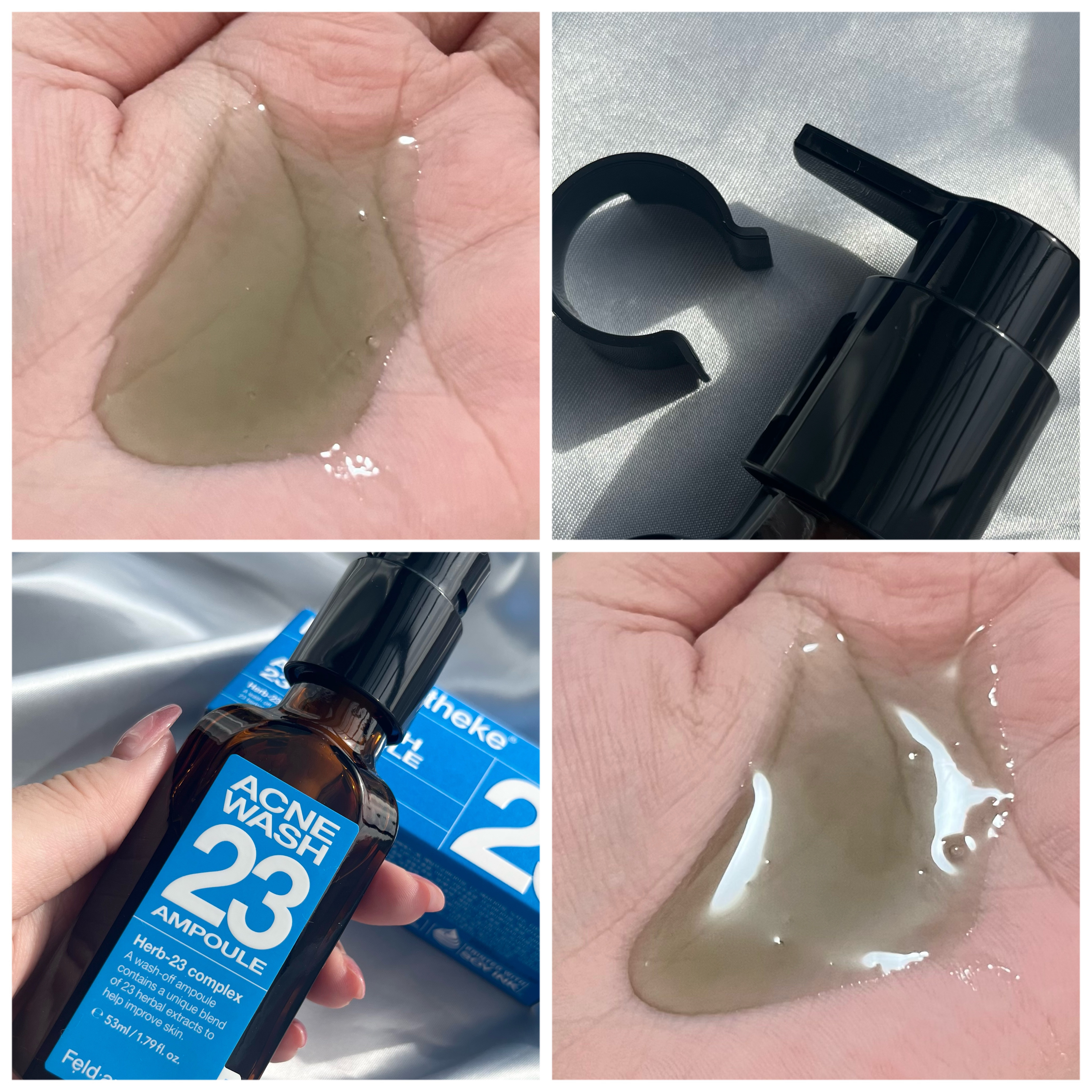 アクネウォッシュ23アンプル/Feld Apotheke/美容液を使ったクチコミ（2枚目）