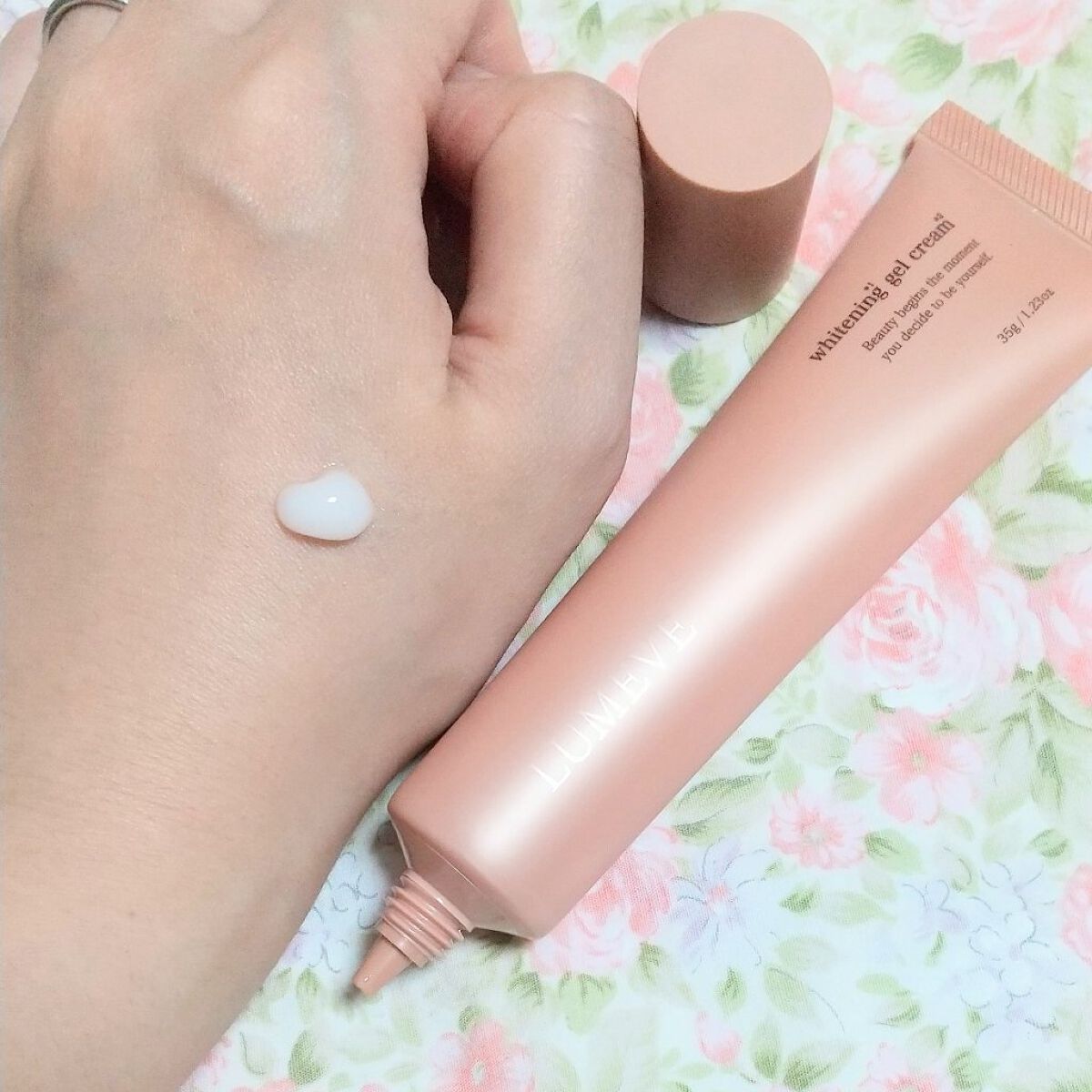 LUMEVEホワイトニングゲルクリーム/LUMEVE/デリケートゾーンケアを使ったクチコミ（2枚目）