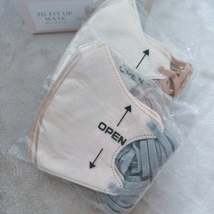 2Dフィットアップマスク/3COINS/マスクを使ったクチコミ(5枚目)