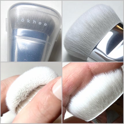 okhee 白玉ファンデーションブラシ/SOOA DOR/メイクブラシを使ったクチコミ(4枚目)
