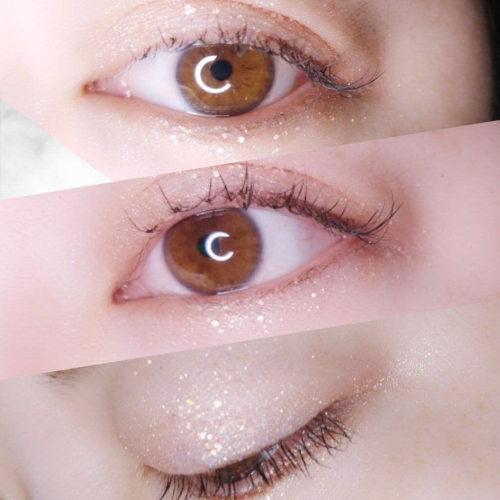 デュオ ポケット グリッター シャドウ/PERIPERA/アイシャドウパレットを使ったクチコミ(3枚目)