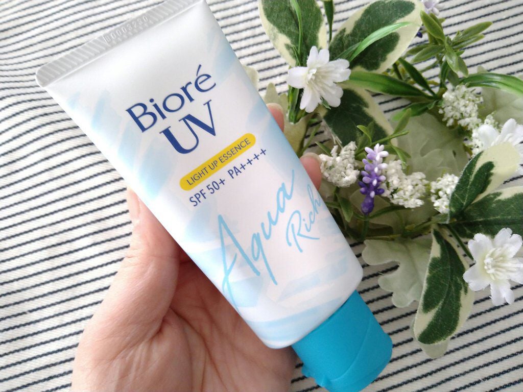 ビオレUV アクアリッチ ライトアップエッセンス/ビオレ/日焼け止めクリームを使ったクチコミ(4枚目)