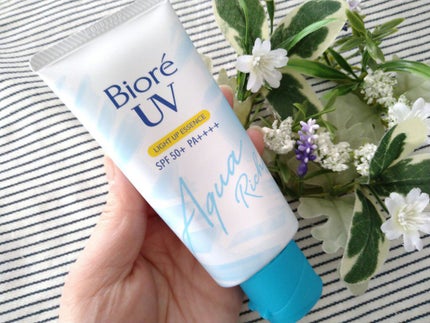 ビオレUV アクアリッチ ライトアップエッセンス/ビオレ/日焼け止めクリームを使ったクチコミ(4枚目)