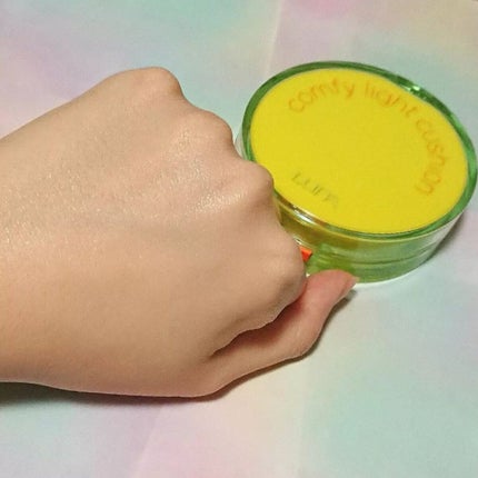 コンフィーライトクッション/LUNA/クッションファンデーションを使ったクチコミ(4枚目)