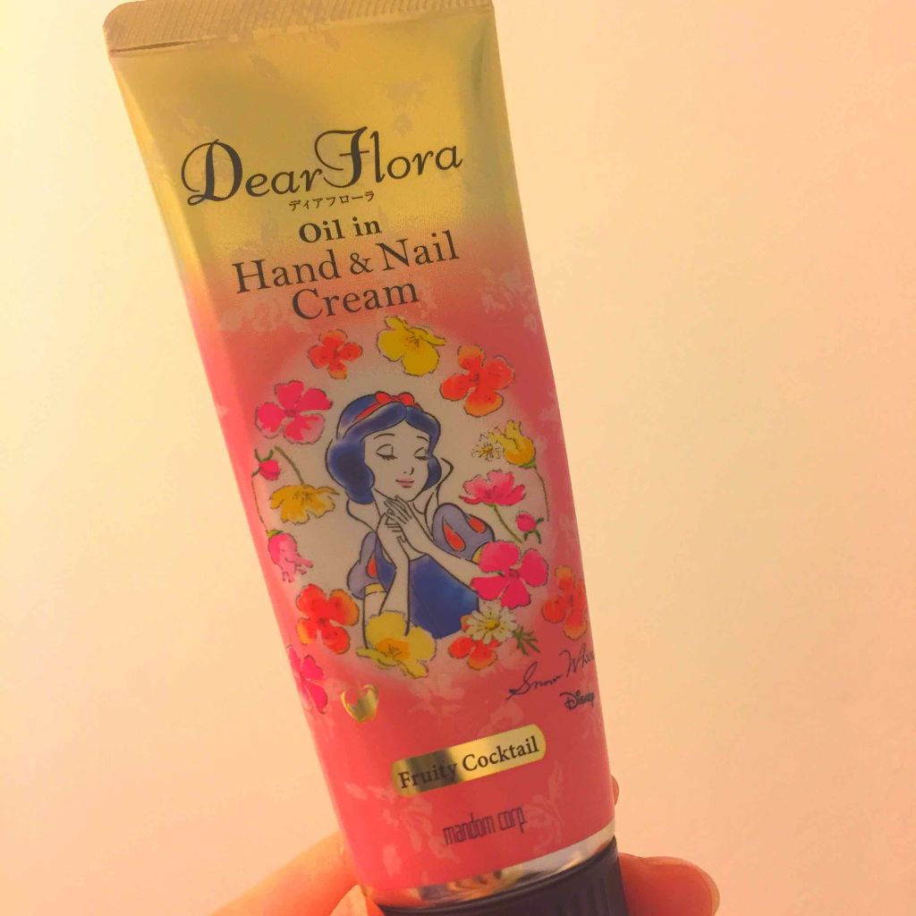 ディアフローラ オイルイン ハンド&ネイルクリーム フローラルブーケ/マンダム/ハンドクリームを使ったクチコミ(1枚目)