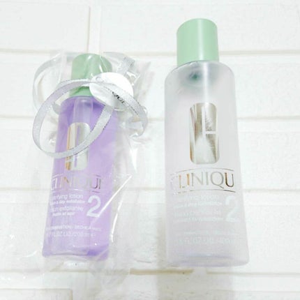 クラリファイング ローション 2/CLINIQUE/拭き取り化粧水を使ったクチコミ(1枚目)