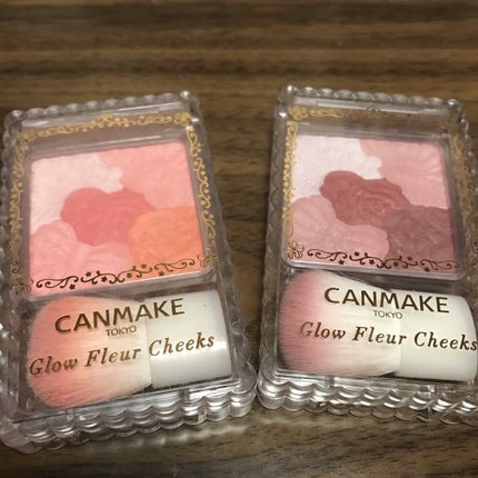 グロウフルールチークス/キャンメイク/パウダーチークを使ったクチコミ(1枚目)