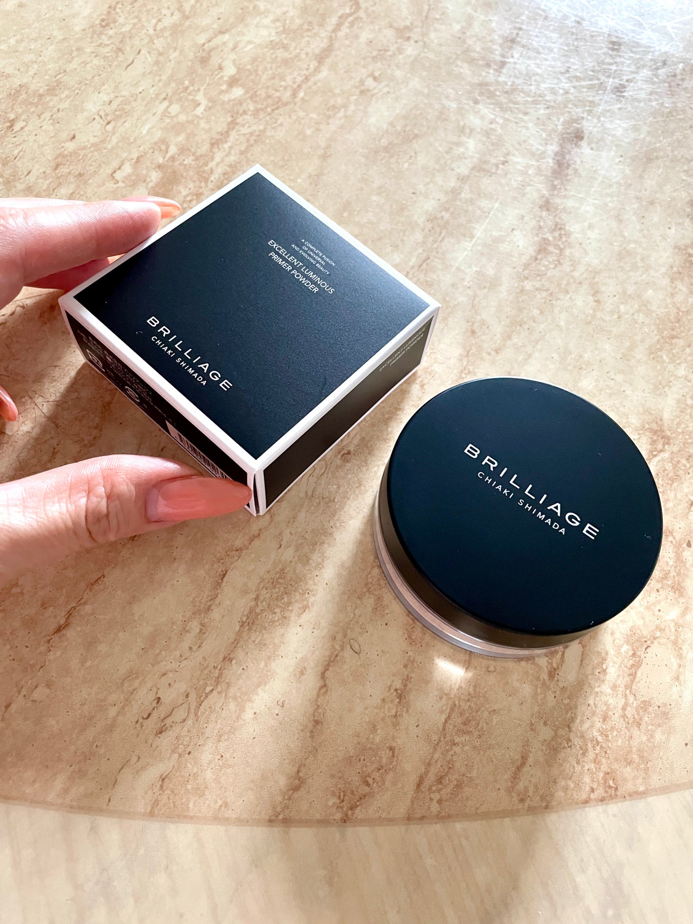 エクセレント ルミナス プライマーパウダー/ブリリアージュ/ルースパウダーを使ったクチコミ(1枚目)