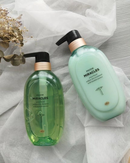 ミラクルズ うるおいブースト シャンプー/トリートメント/パンテーン/市販シャンプーを使ったクチコミ(1枚目)