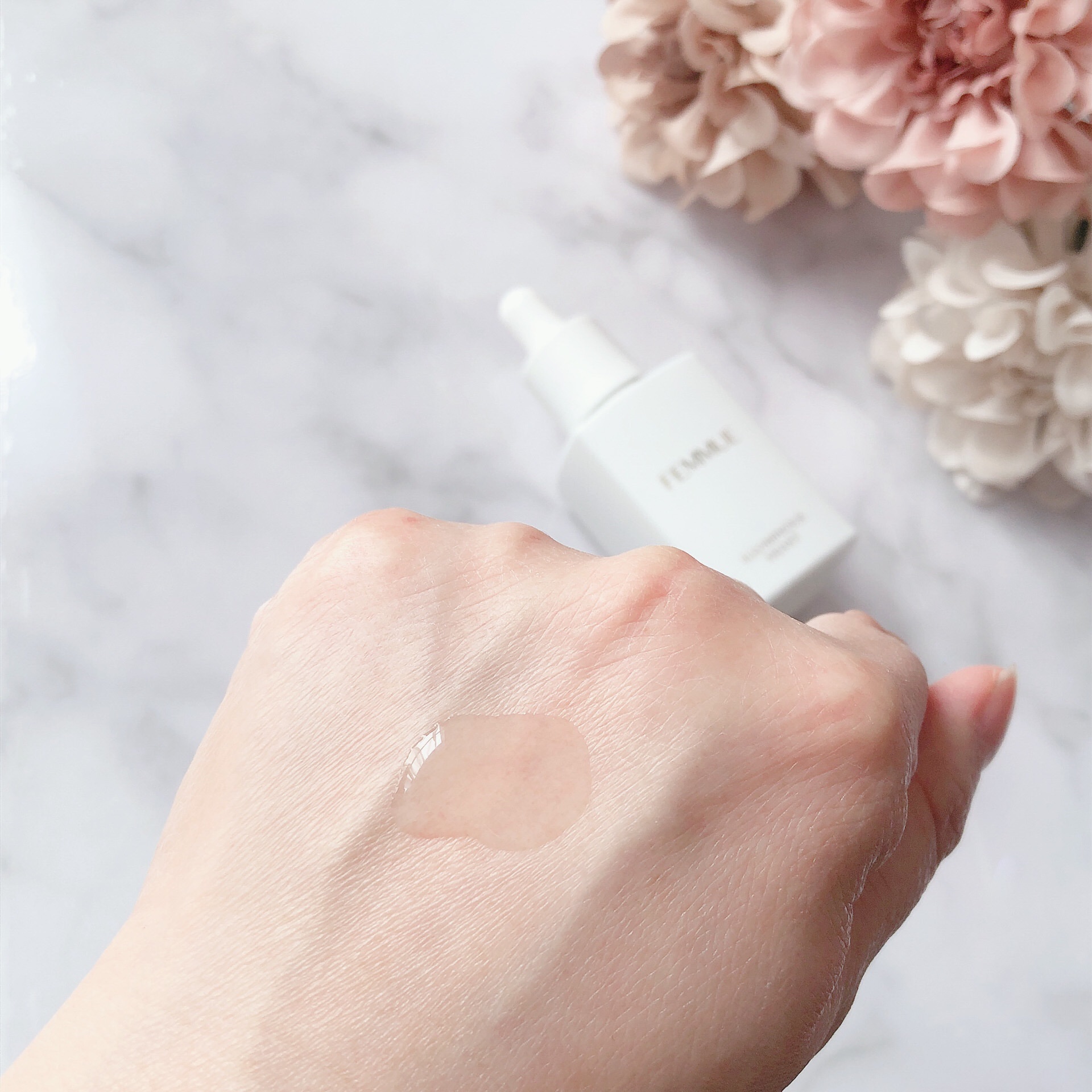 イルミナス ベルベット/FEMMUE/美容液を使ったクチコミ（3枚目）