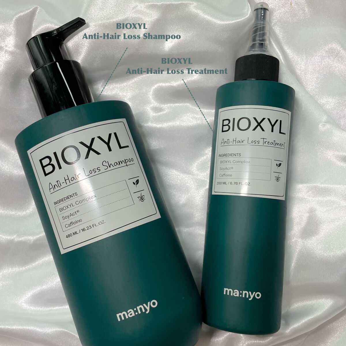 バイオクシル アンチヘアロスライン シャンプー／トリートメント/manyo/市販シャンプーを使ったクチコミ（2枚目）