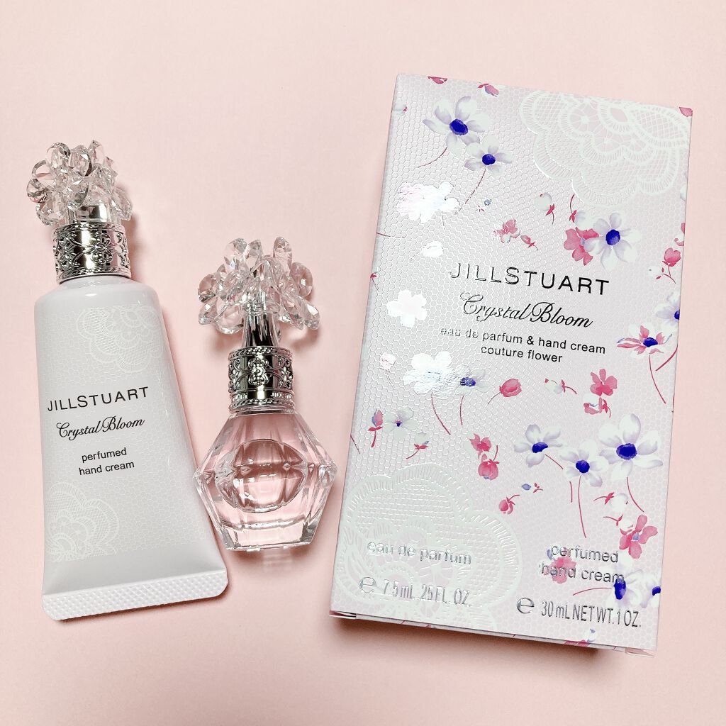 クリスタルブルーム　オードパルファン＆ハンドクリーム　クチュールフラワー/JILL STUART/香水(レディース)を使ったクチコミ（1枚目）