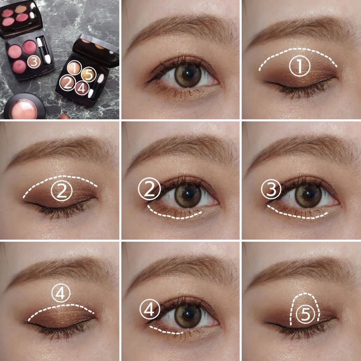 レ キャトル オンブル/CHANEL/アイシャドウパレットを使ったクチコミ(4枚目)