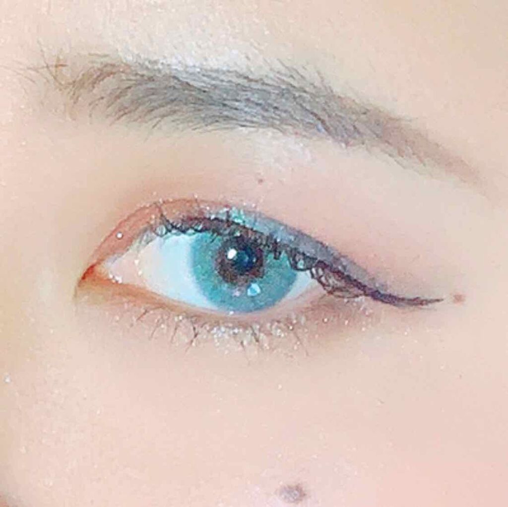 【旧品】シルキーリキッドアイライナーWP/D-UP/リキッドアイライナーを使ったクチコミ(3枚目)