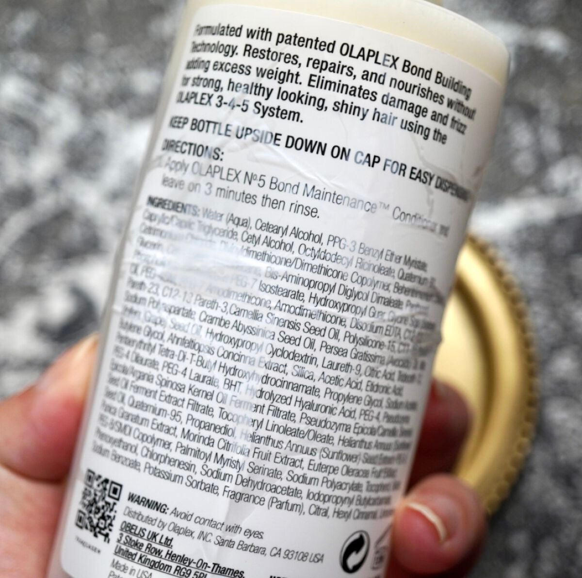 No.5 ボンドメンテナンスコンディショナー/オラプレックス/コンディショナー単品を使ったクチコミ(2枚目)