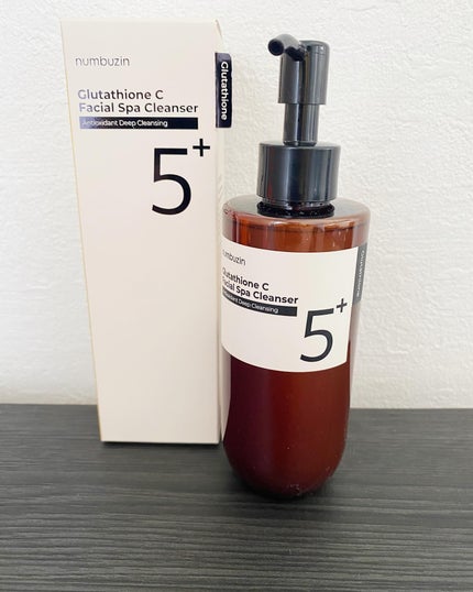 5番 白玉グルタチオンCアロママッサージクレンジング/numbuzin/オイルクレンジングを使ったクチコミ(1枚目)