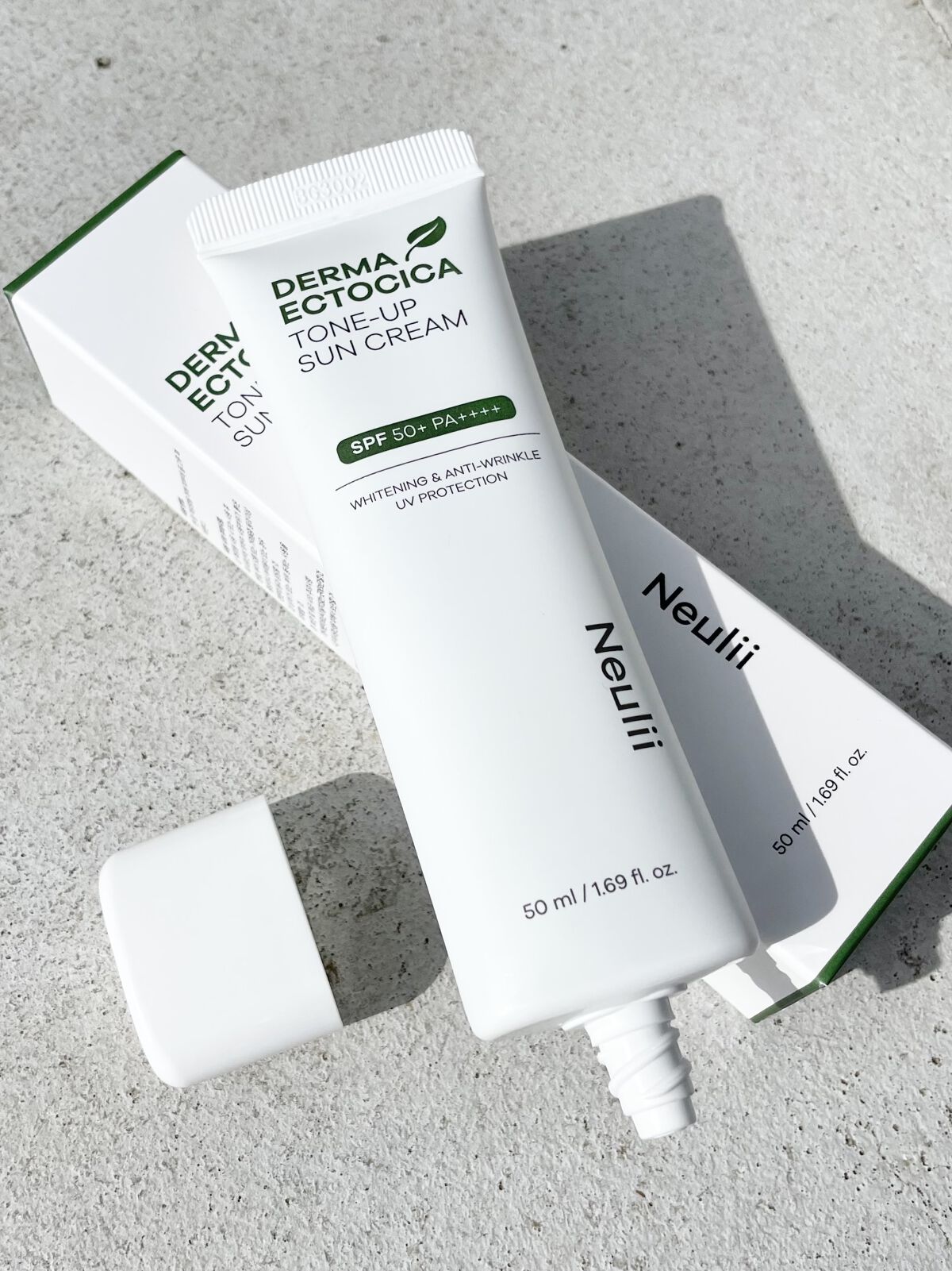 ダーマエクトシカトーンアップサンクリーム/Neulii/日焼け止めクリームを使ったクチコミ（1枚目）