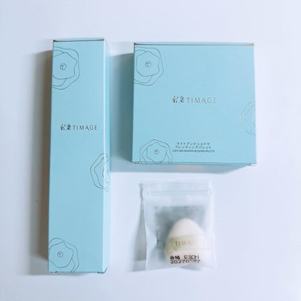 ハイライトシェーディングパレット/TIMAGE/パウダーハイライトを使ったクチコミ(7枚目)