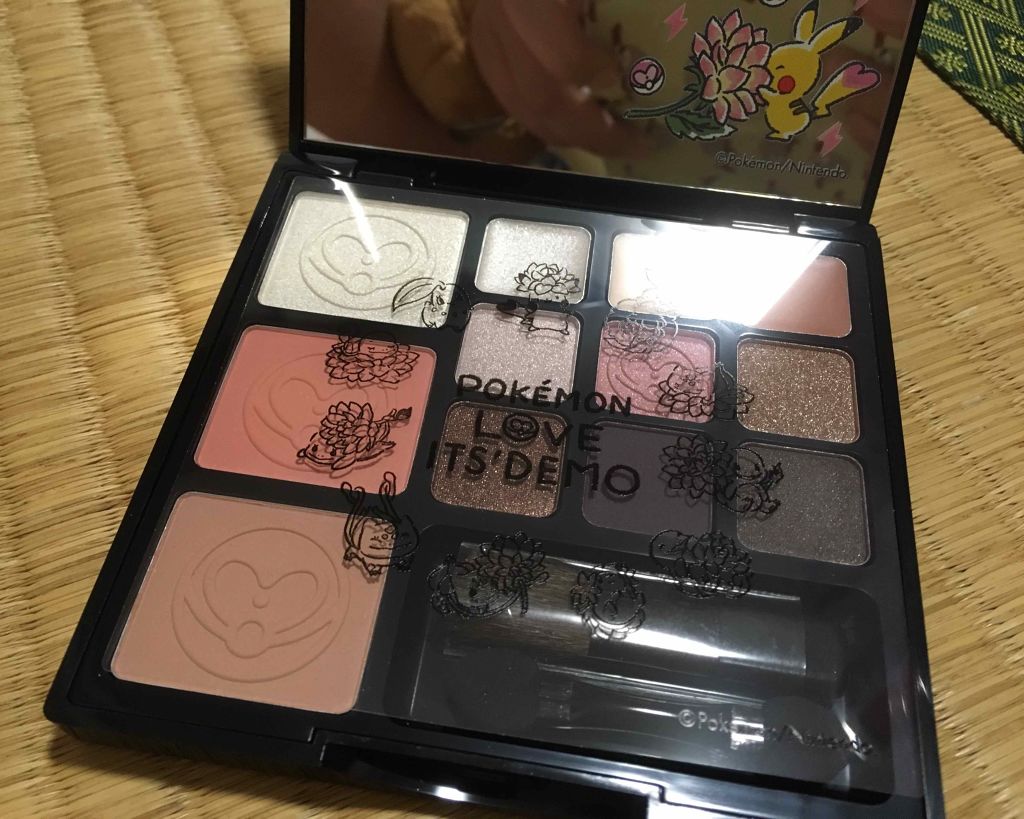 ポケモン マルチパレット/IT'S DEMO/アイシャドウパレットを使ったクチコミ（1枚目）