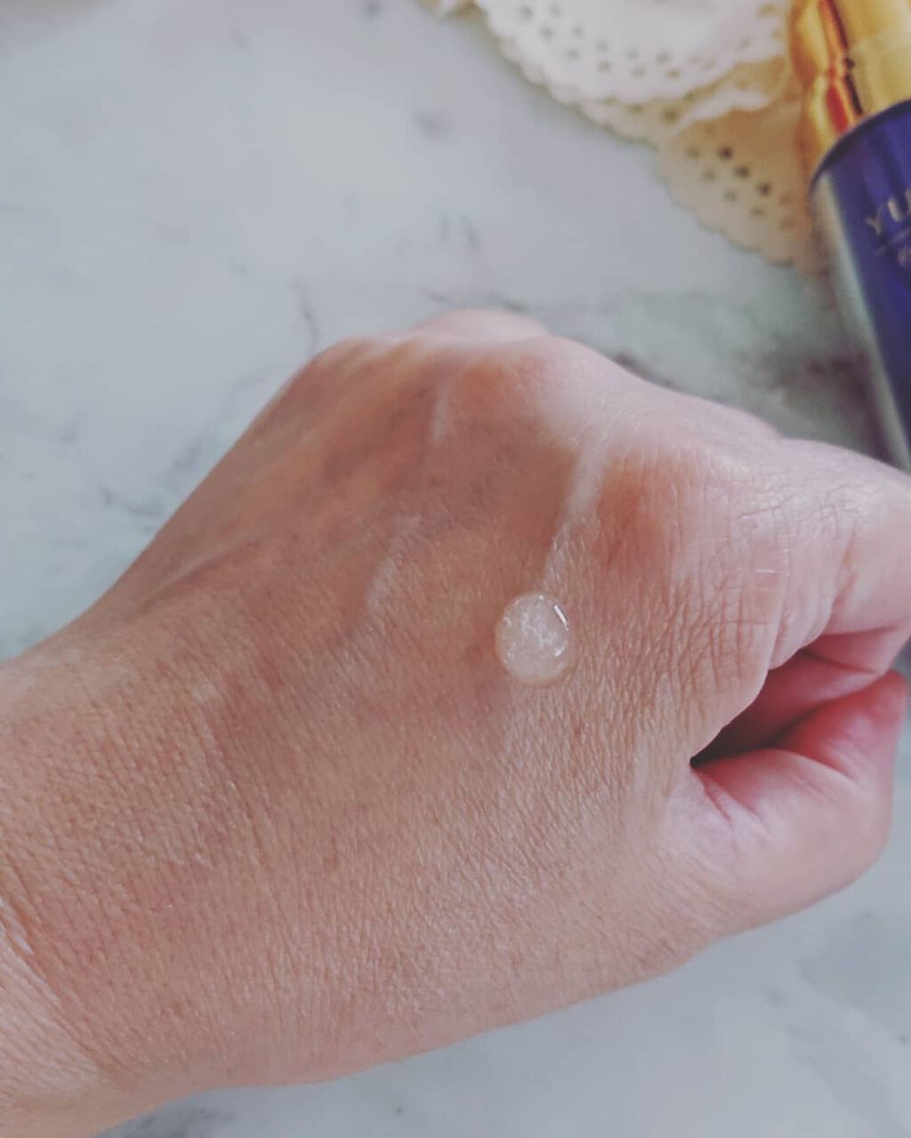 ユズリハフェイシャルセラム/YUZULIHA/美容液を使ったクチコミ（2枚目）