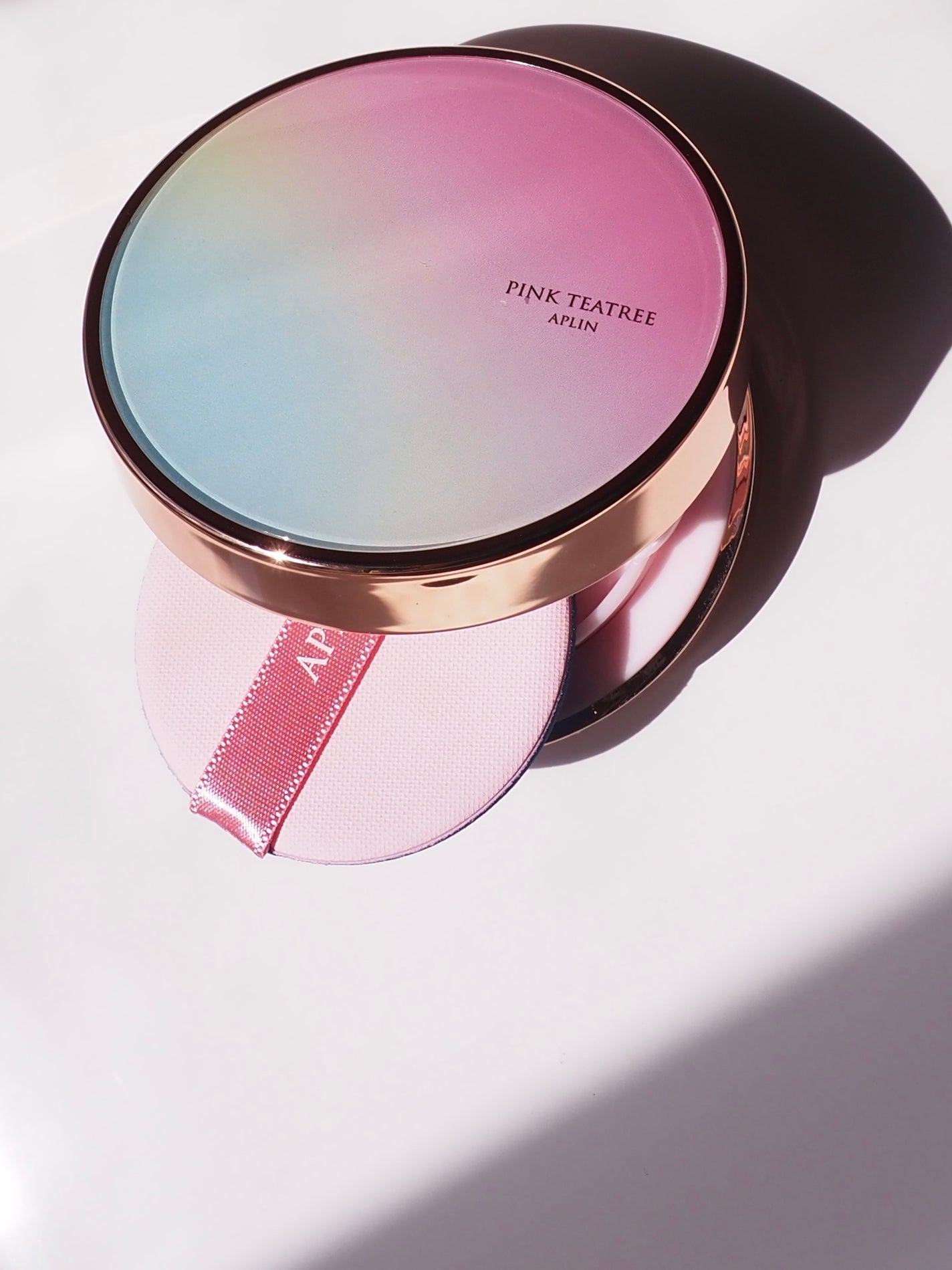 ピンクティーツリーカバークッション/APLIN/クッションファンデーションを使ったクチコミ(2枚目)