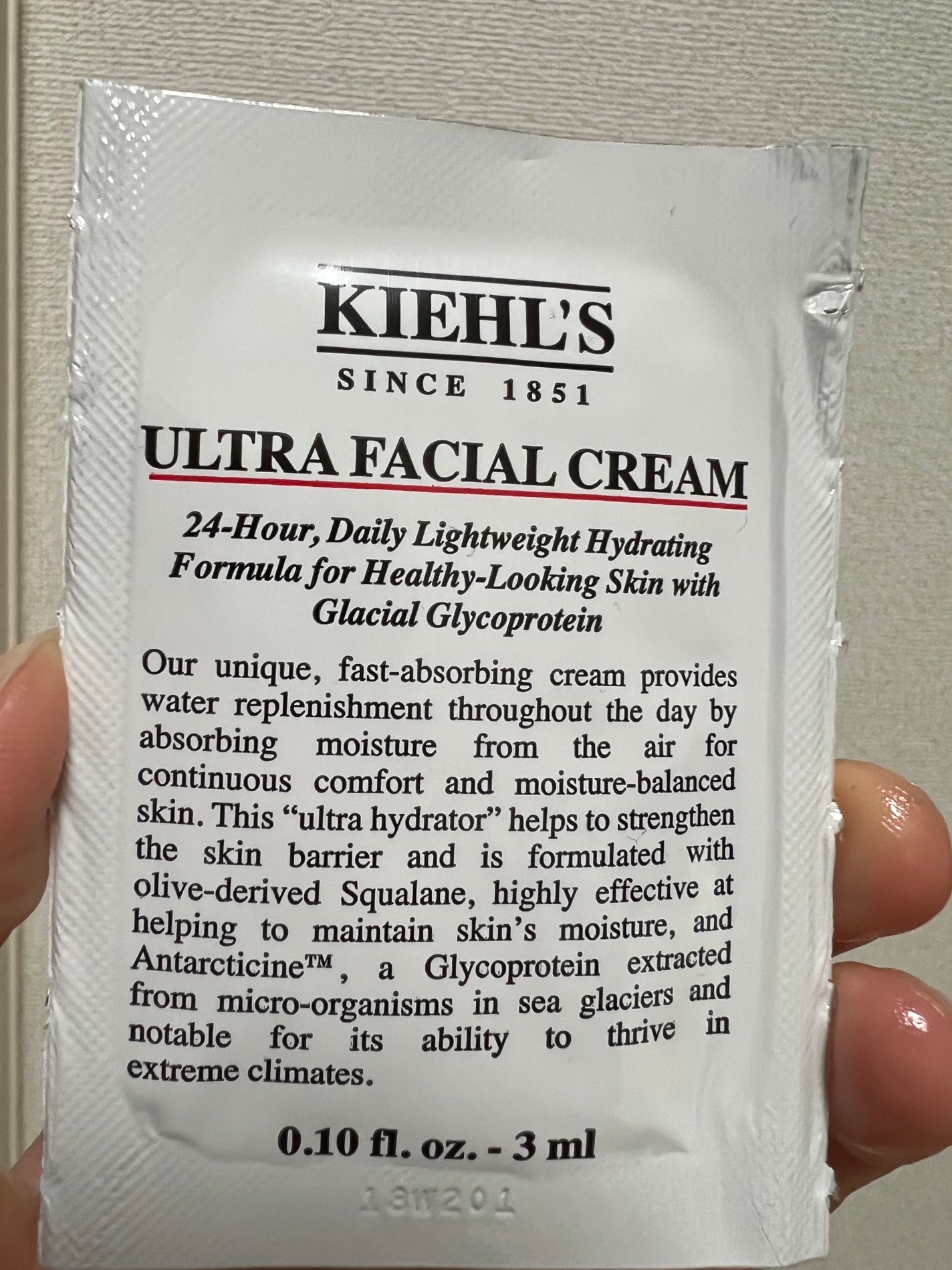 クリーム UFC/Kiehl's/フェイスクリームを使ったクチコミ(1枚目)