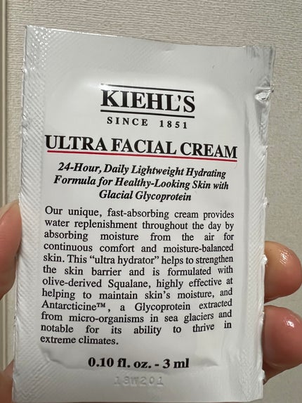 クリーム UFC/Kiehl's/フェイスクリームを使ったクチコミ(1枚目)