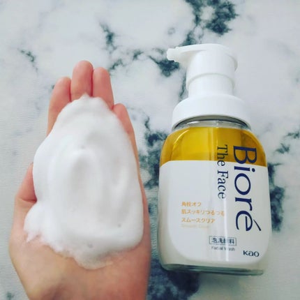 ビオレ ザフェイス 泡洗顔料 スムースクリア/ビオレ/泡洗顔を使ったクチコミ(4枚目)