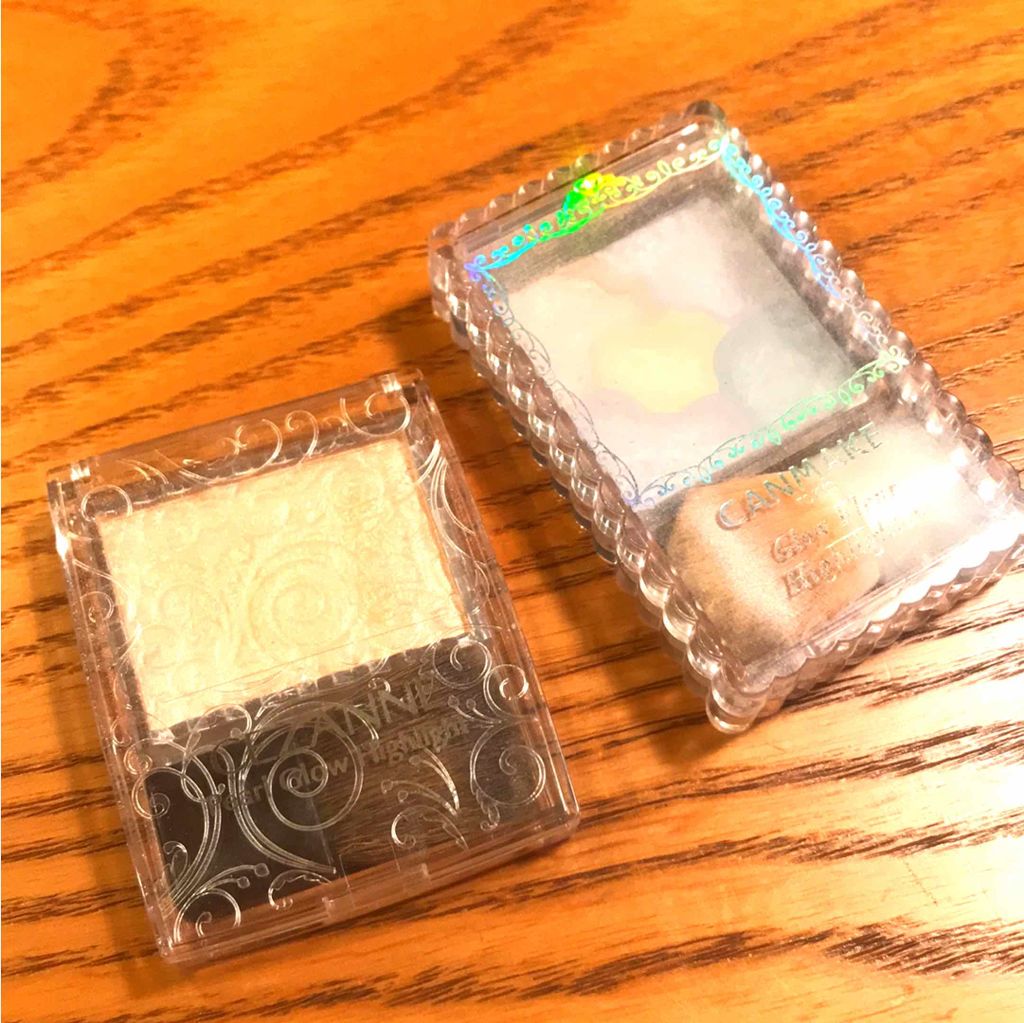 グロウフルールハイライター/キャンメイク/パウダーハイライトを使ったクチコミ（1枚目）