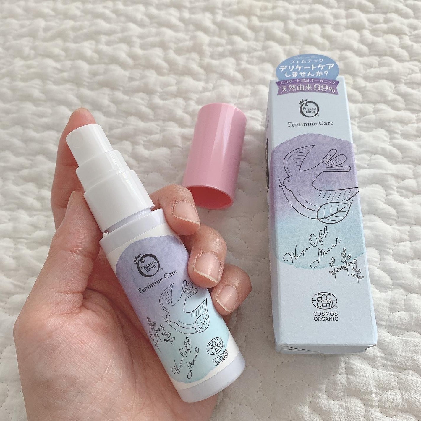 ぬこ@フォロバ100 on LIPS 「·オーガニックアースフェムケア拭き取りミスト内容量┊35ml価..」(2枚目)