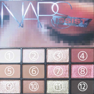 ナーズイスト ウォンテッド アイシャドーパレット/NARS/パウダーアイシャドウを使ったクチコミ（2枚目）