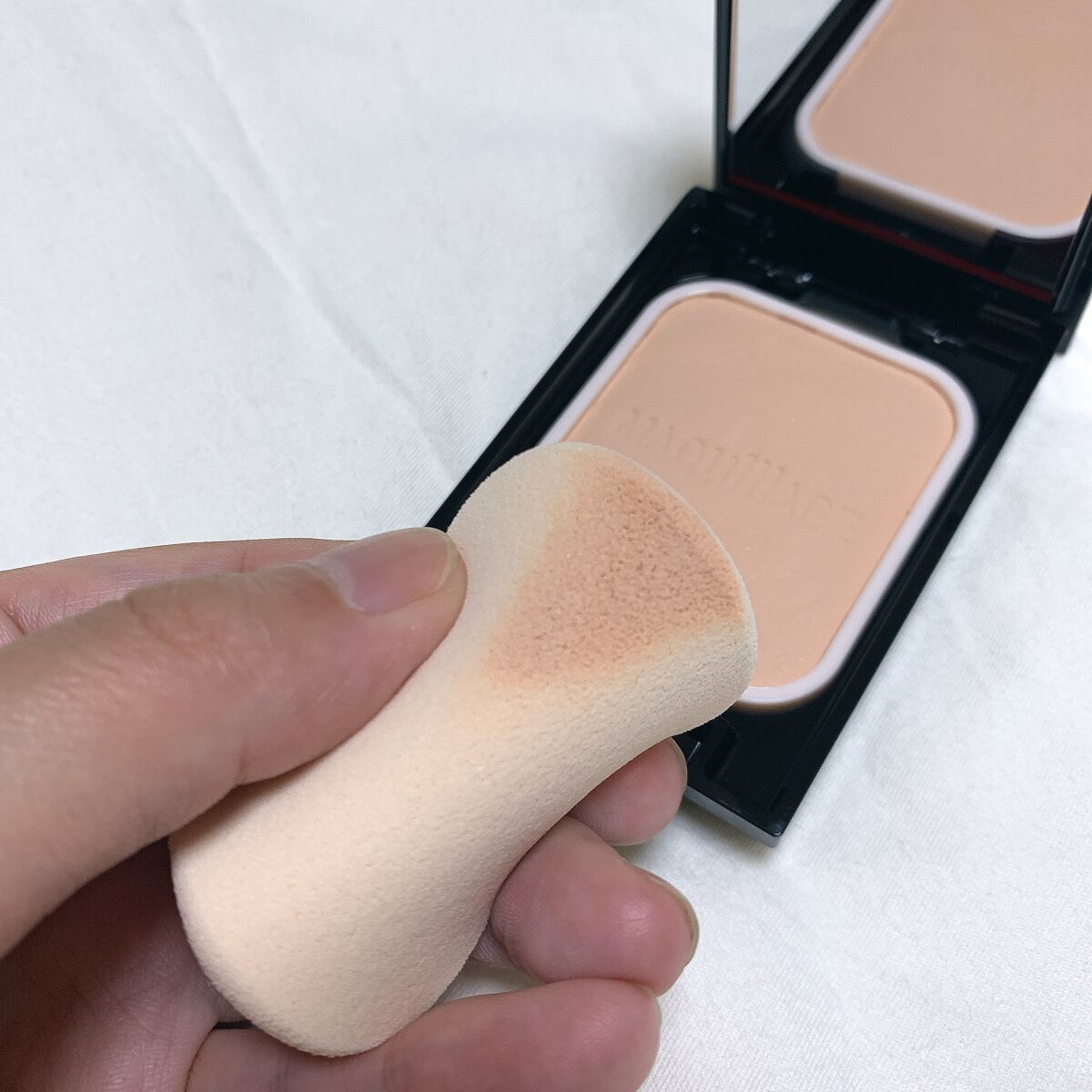 ドラマティックパウダリー EX/マキアージュ/パウダーファンデーションを使ったクチコミ(4枚目)