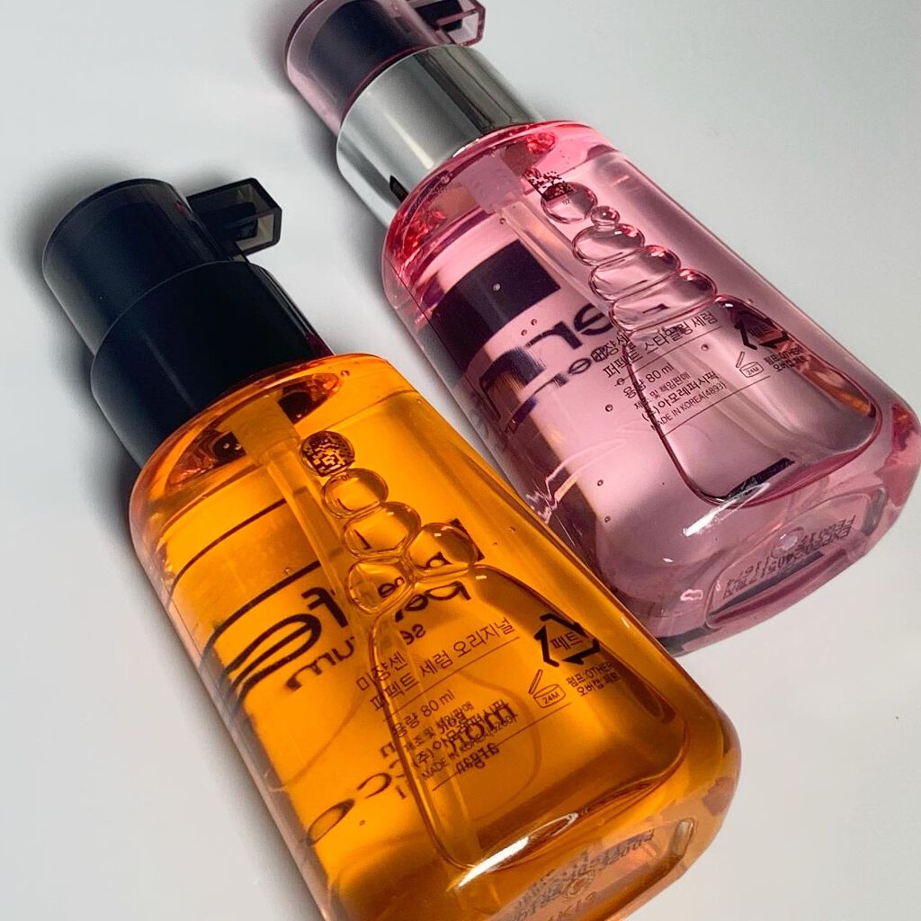 パーフェクト セラム オリジナル/miseenscene/ヘアオイルを使ったクチコミ（2枚目）