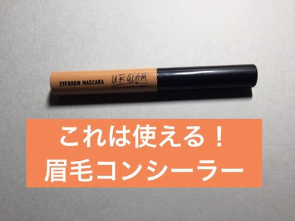 スキニーアイブロウマスカラ/U R GLAM/眉マスカラを使ったクチコミ(1枚目)